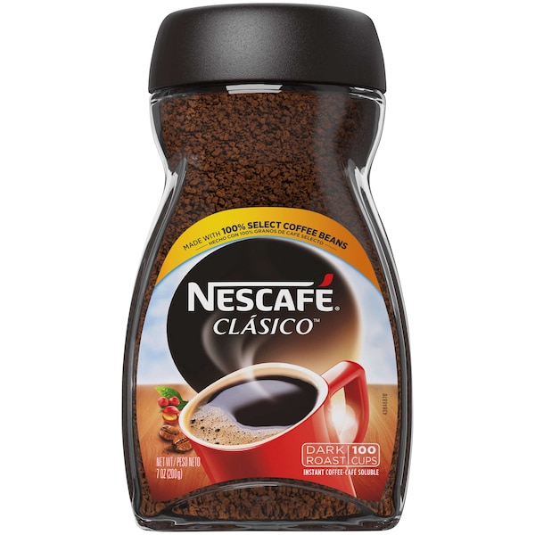 Nescafe Clasico Nescafe Classico Instant Coffee 7 oz., PK6 00028000461232 - main